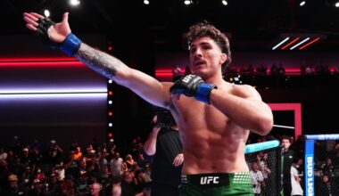 Quillan Salkilld races up lightweight ladder in latest UFC rankings update, ‘Gamer’ goes south