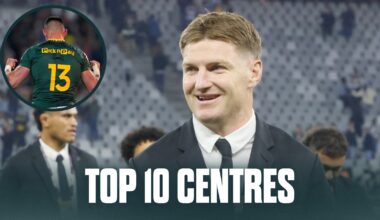 Top 10 centres in rugby: All Blacks hero ahead of Springboks star
