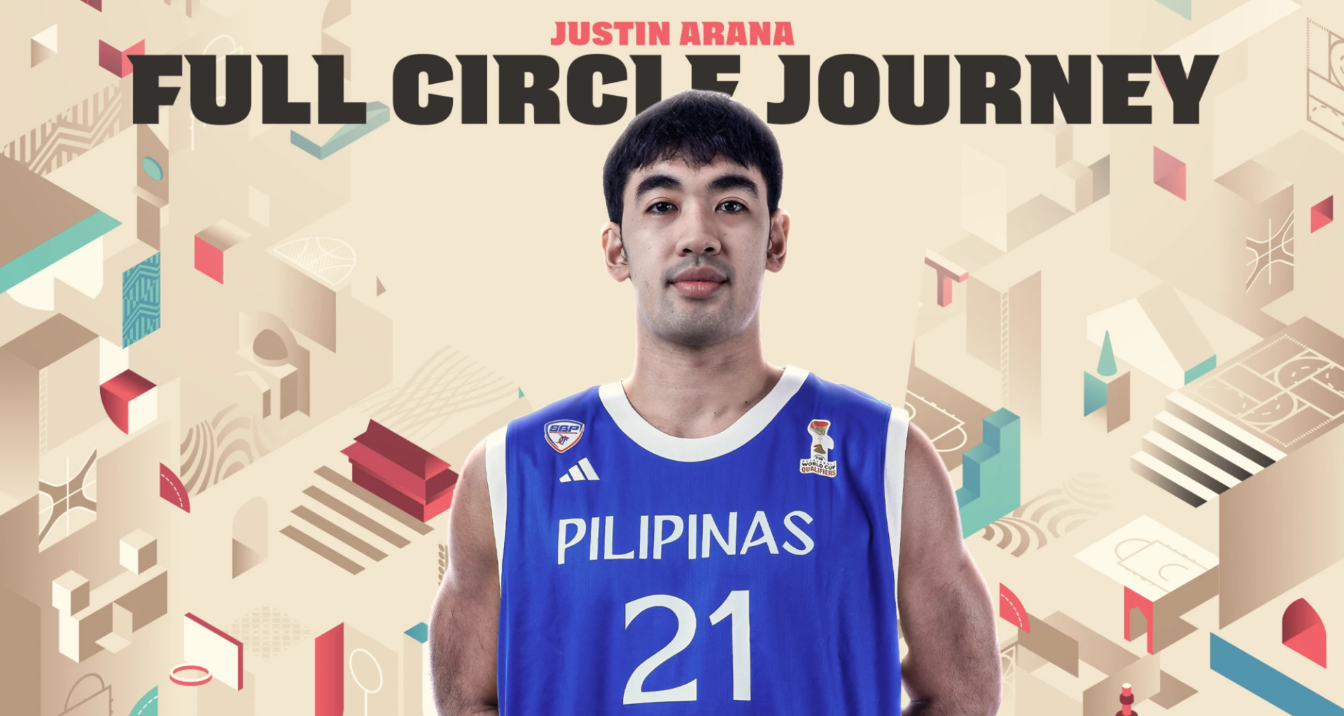 From 'smaller June Mar' to Gilas teammate: Justin Arana's journey comes full circle | FIBA Basketball