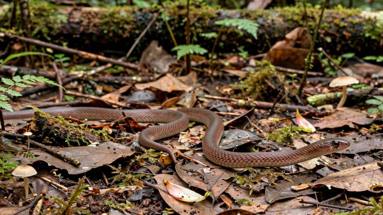 PC: AI Generated How was Slash’s groundsnake identified as a new species<br>