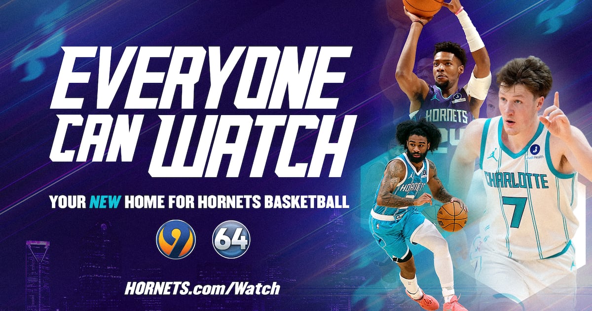 Everyone Can Watch: Channel 9 & TV64 announced as new home for Charlotte Hornets – WSOC TV