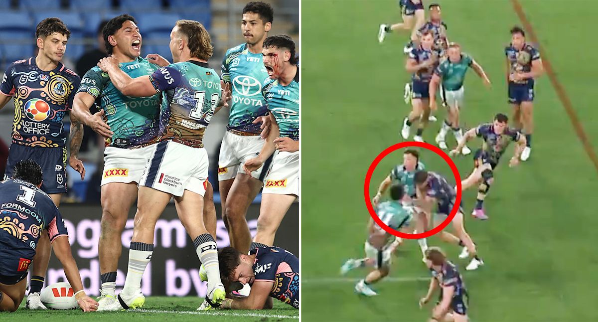NRL fans all make same complaint over 'ridiculous' scenes in Cowboys and Titans game: 'No clue'