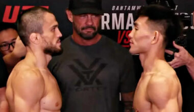 UFC Shanghai Final Face-Offs - Yahoo Sports