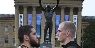 UFC 330: Garry and Makhachev face off in front of Philly’s Rocky statue