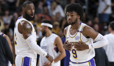 Bronny James speaks up for first time about LeBron James joining 76ers