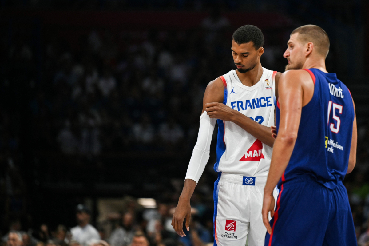 Nikola Jokic nears triple-double, leads Serbia past Wemby's France