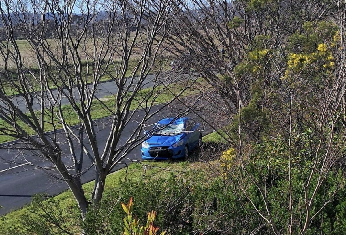 damaged car