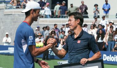 Tennis: Nishikori beaten by Japan compatriot Sakamoto in U.S. Open q'fying