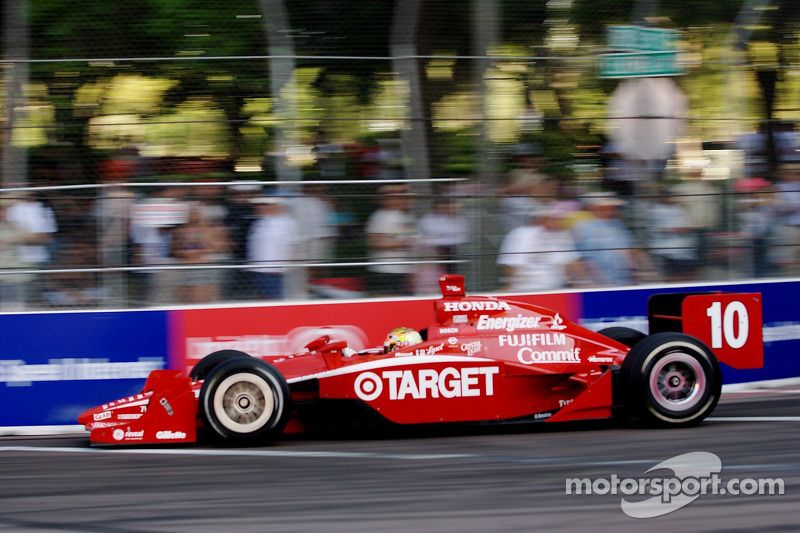 Wheldon's popularity grew at Ganassi, but he wasn't able to hit the same heights as his time at Andretti