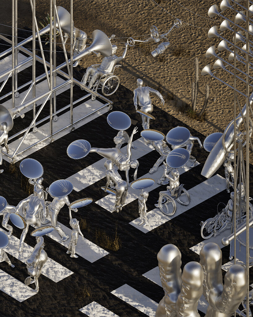 ippolito pestellini laparelli and erica petrillo of 2050+ on 'the parking lot that forgot itself' - 9