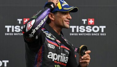 MotoGP British GP: Martin leads Aprilia domination in sprint