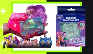Horizon Group USA Slimygloop Gelli Gels, Kpop Demon Hunters Saja Boys