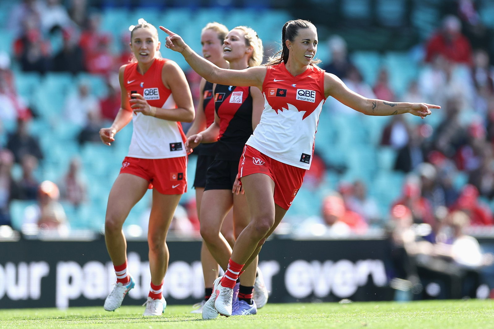 Chloe Molloy kicked one of Sydney's four goals in the third quarter.