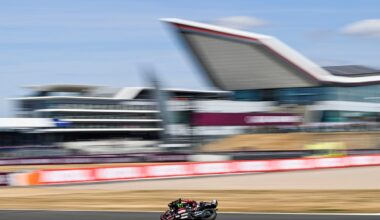MotoGP British GP: Bezzecchi leads Aprilia domination in Friday practice