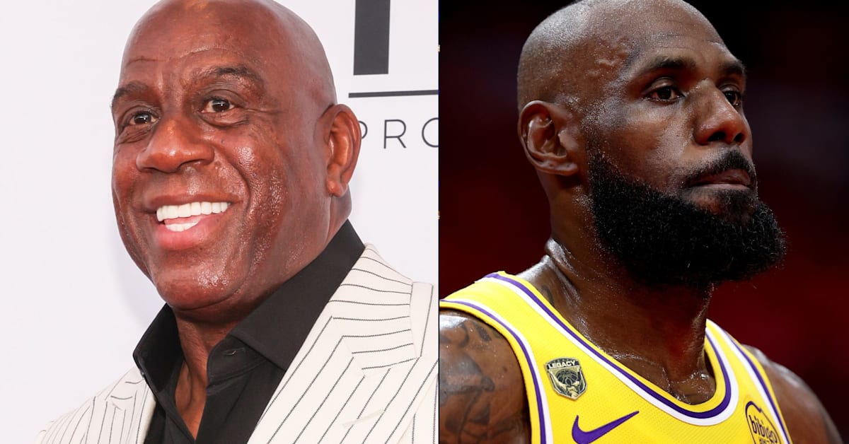 Magic Johnson Shares Rare Family Photo That Includes Son, EJ