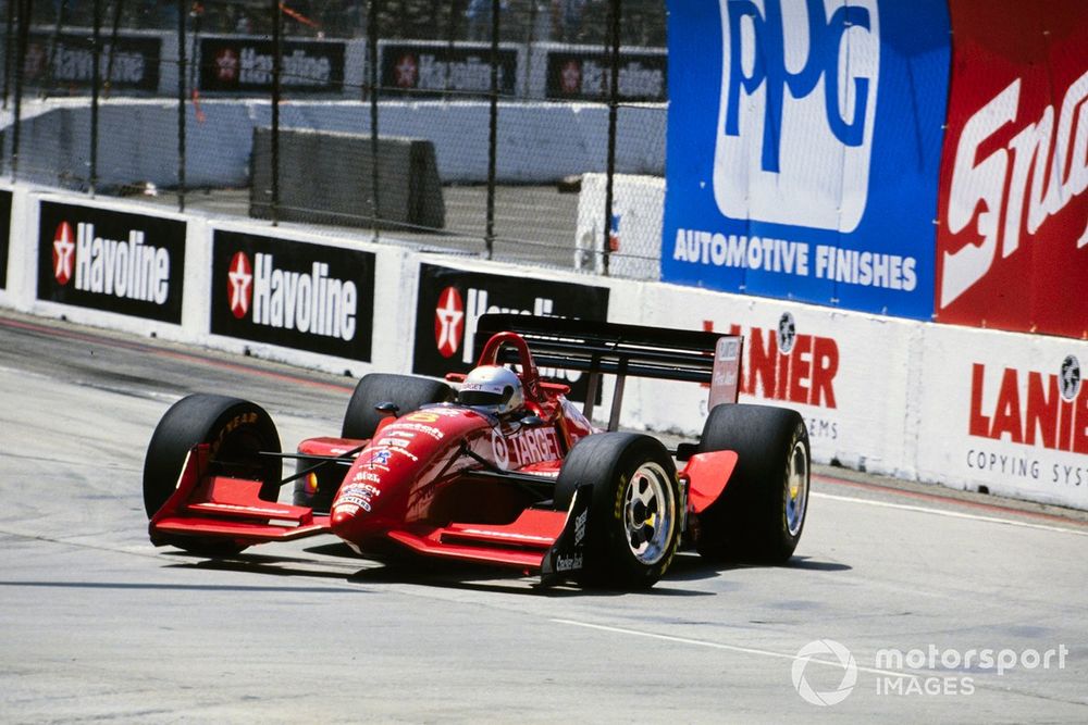 Andretti took two wins for Ganassi to end up best of the rest behind the Penske cars