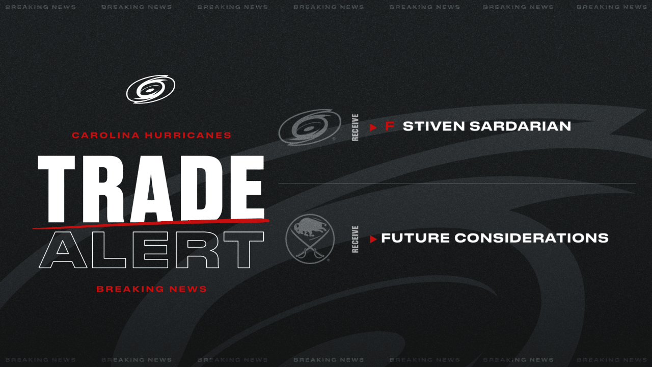 Canes Acquire Stiven Sardarian From Buffalo