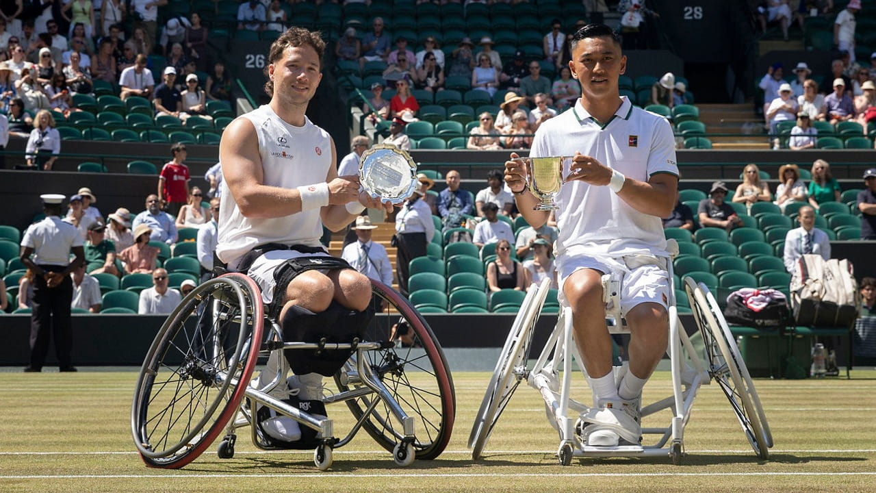 Japanese wheelchair tennis stars sweep at Wimbledon