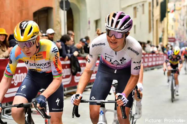 Paula Blasi at Strade Bianche Donne 2026