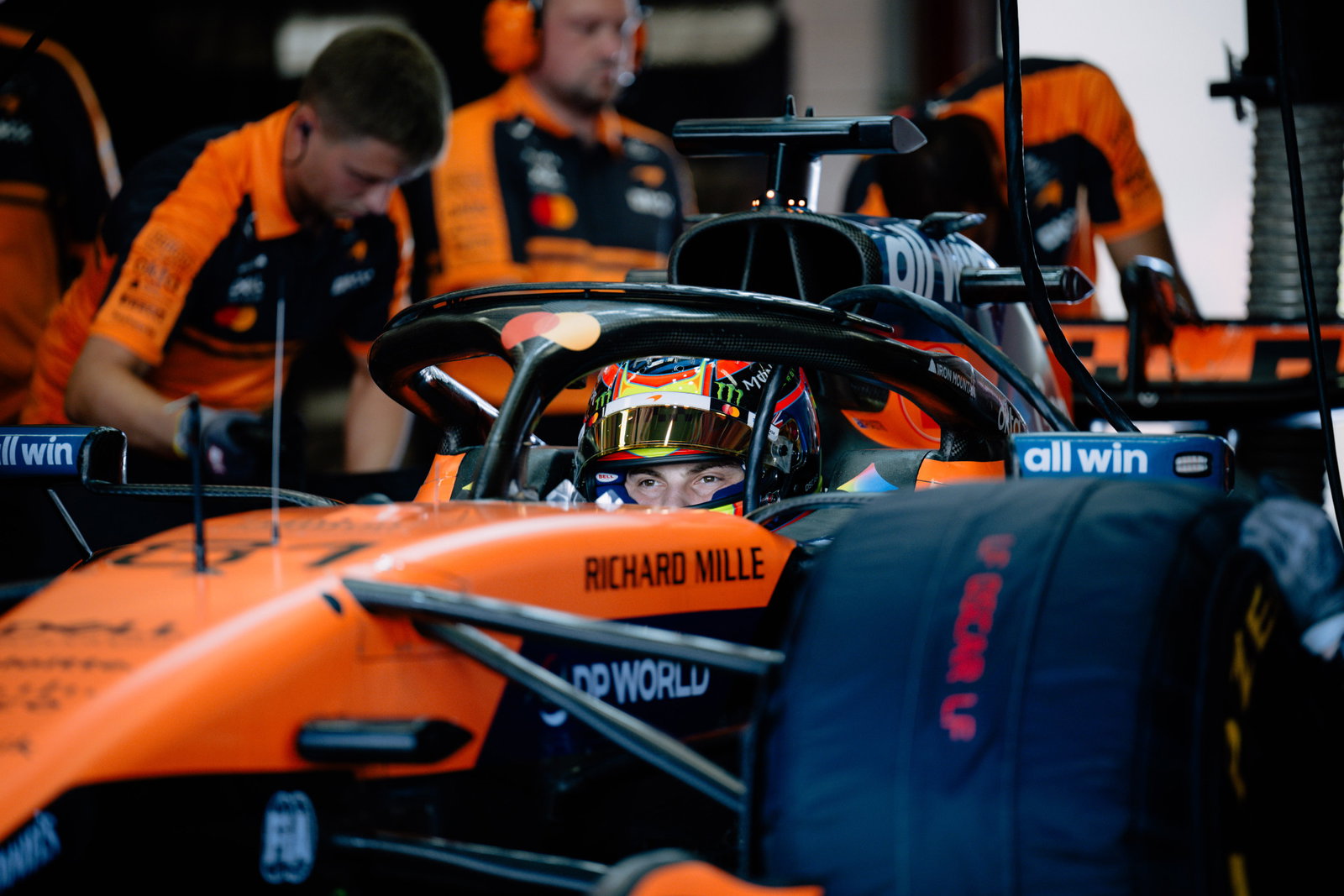 Oscar Piastri in his McLaren