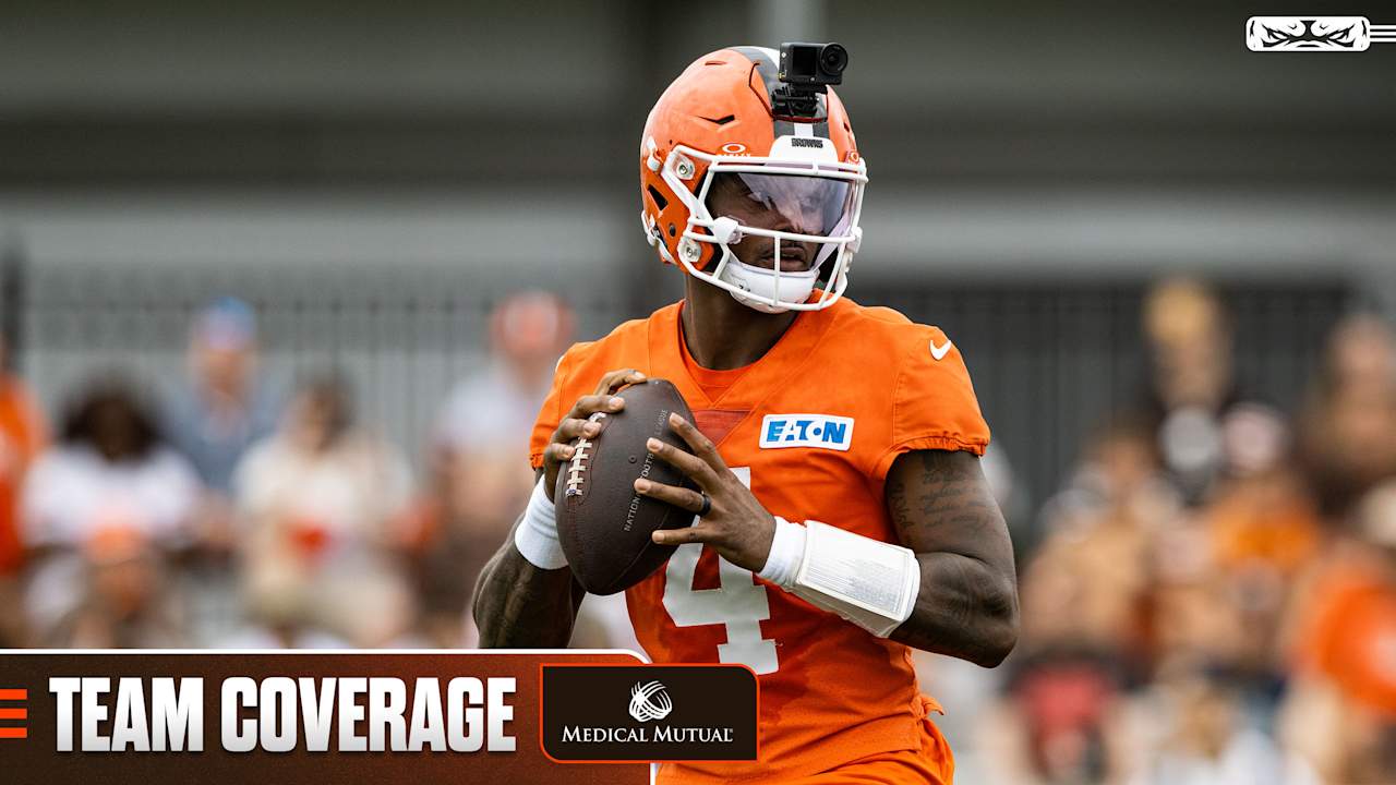 Deshaun Watson works to showcase ‘productive football’ during Browns training camp