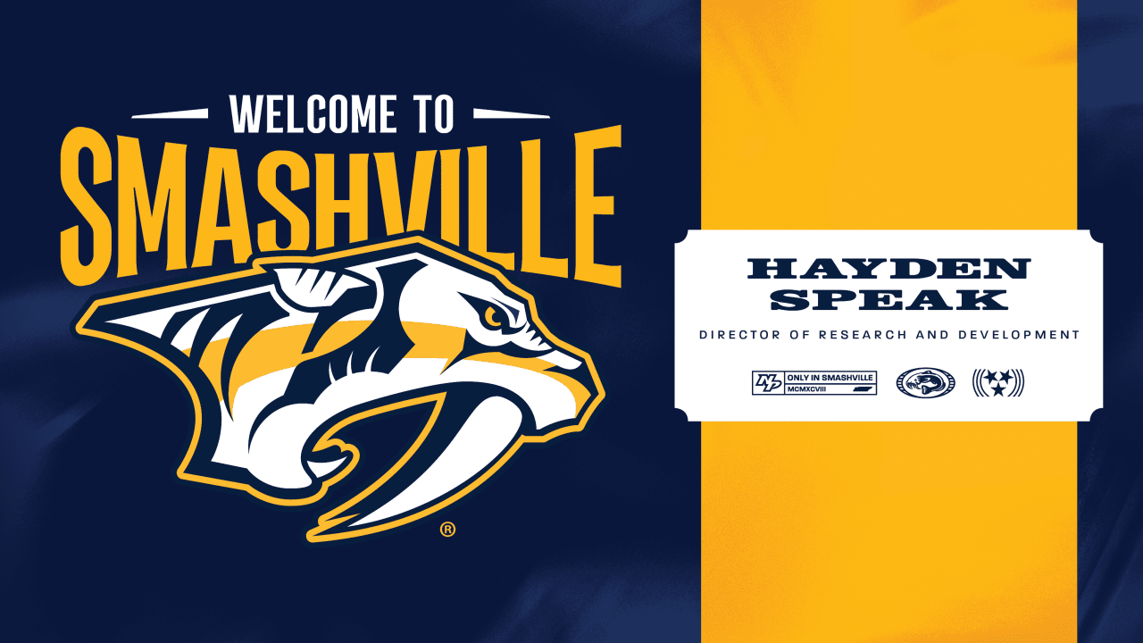 Predators Hire Hayden Speak as Director of Research and Development