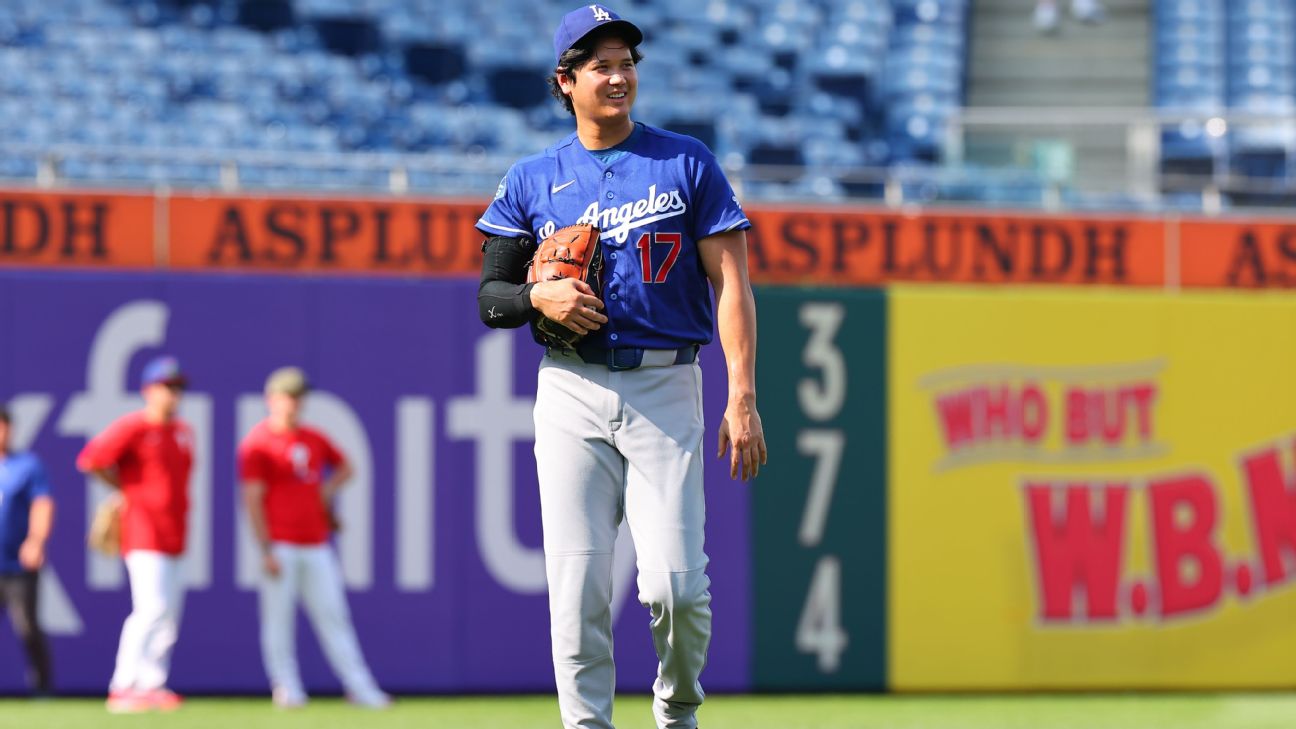 Dodgers' Shohei Ohtani throws another bullpen session; return TBD