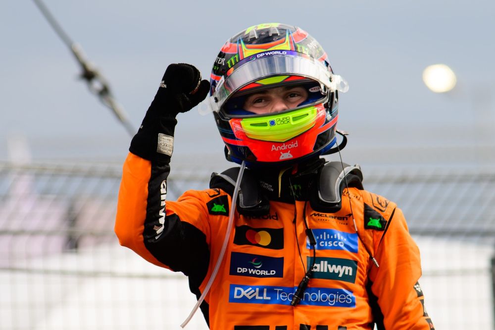 Race winner Oscar Piastri, McLaren