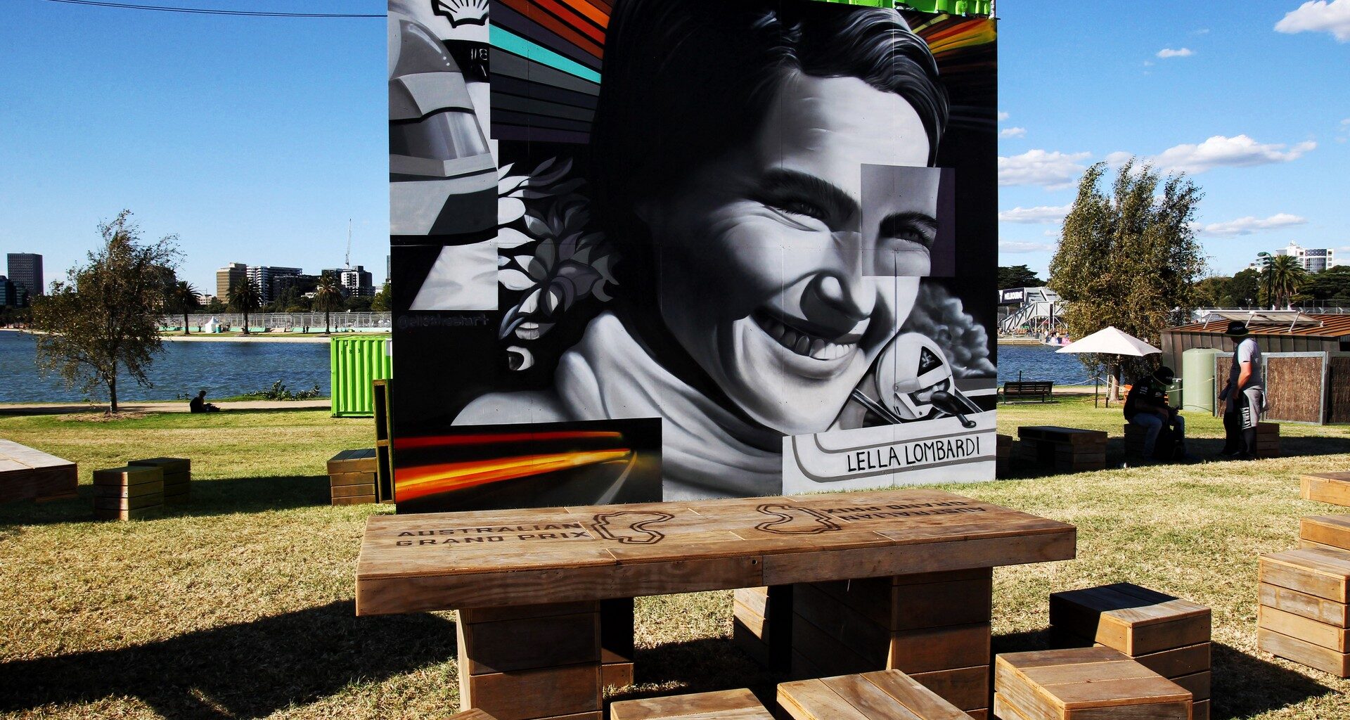 Lella Lombardi tribute, Albert Park, 2018