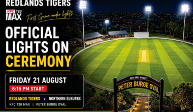 Redlands Cricket to Host First Night Match at Peter Burge Oval