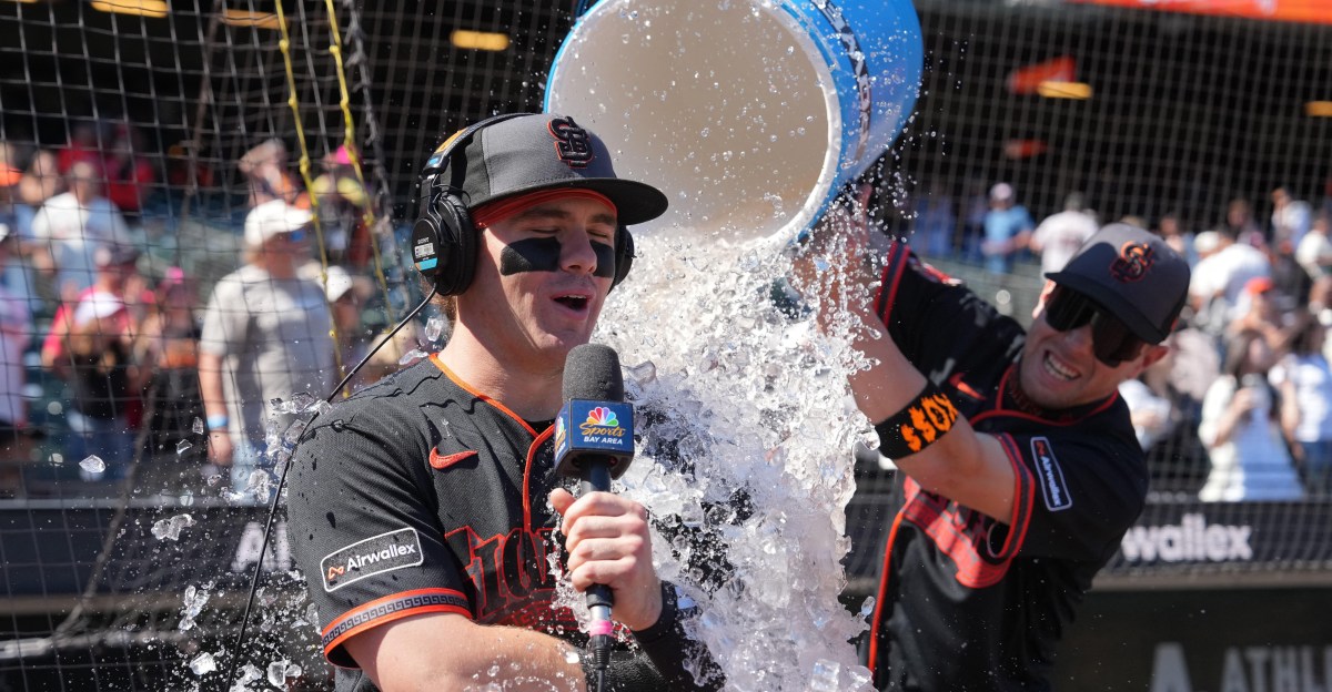 MLB scores: Drew Gilbert’s three-hits leads Giants to 7-1 win