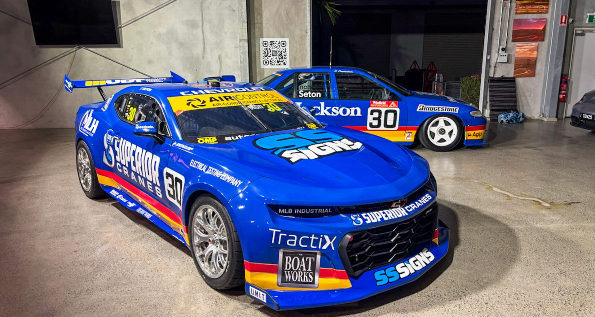 Seton Supercars unite for special launch - Supercars