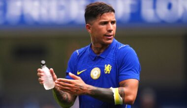 Enzo Fernandez was booed - and cheered - by supporters