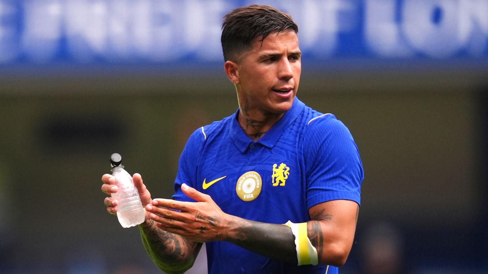 Enzo Fernandez was booed - and cheered - by supporters