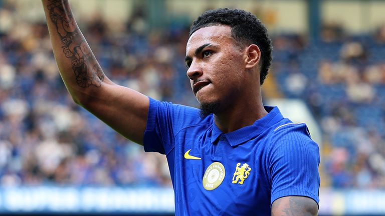 Morgan Rogers scored his first goal for Chelsea