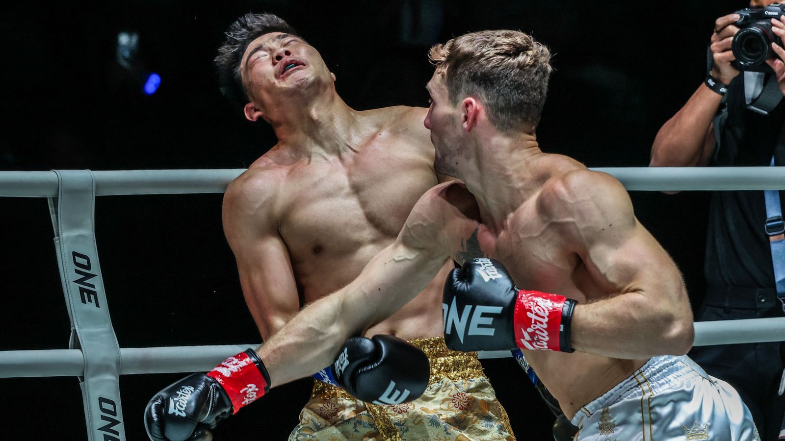 ONE Championship: Nico Carrillo knocks out Zhou Jiaqiang in kickboxing debut on ONE Fight Night 46 | WWE News
