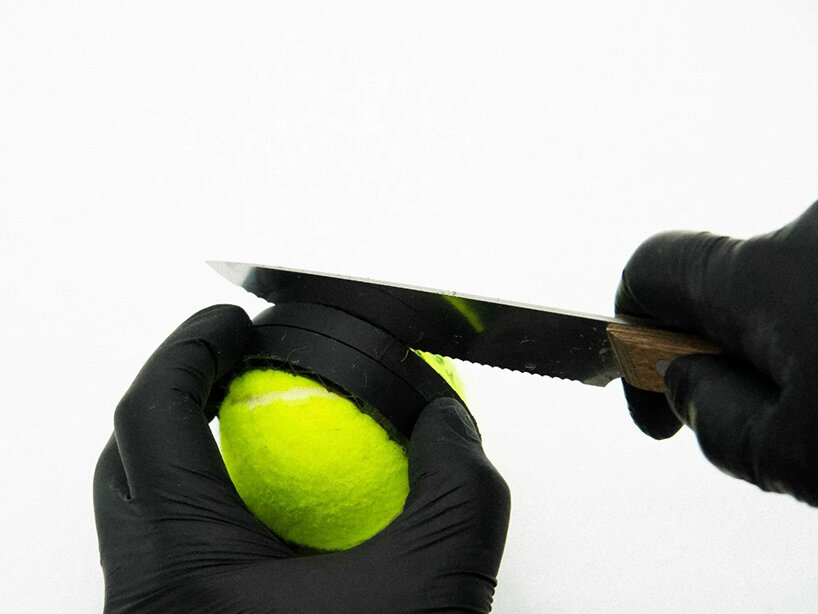 tennis ball shoes isfahani