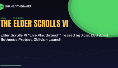 Elder Scrolls VI "Live Playthrough" Teased by Xbox CEO Amid Bethesda Protest, Oblivion Launch