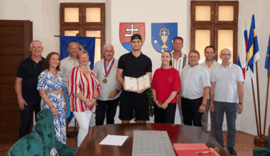 Juraj Slafkovsky named Honorary Citizen of village in Slovakia