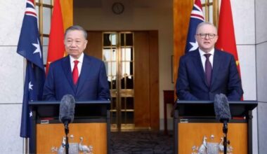 Vietnam&rsquo;s Top Leader Concludes Australia Visit With Trade, Defense in Focus