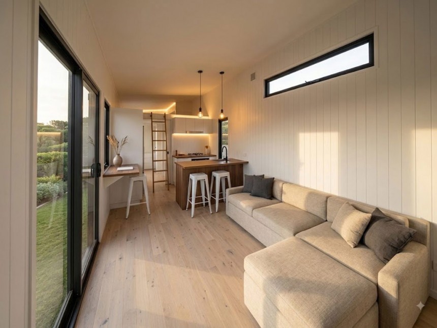 Coolum tiny house on wheels