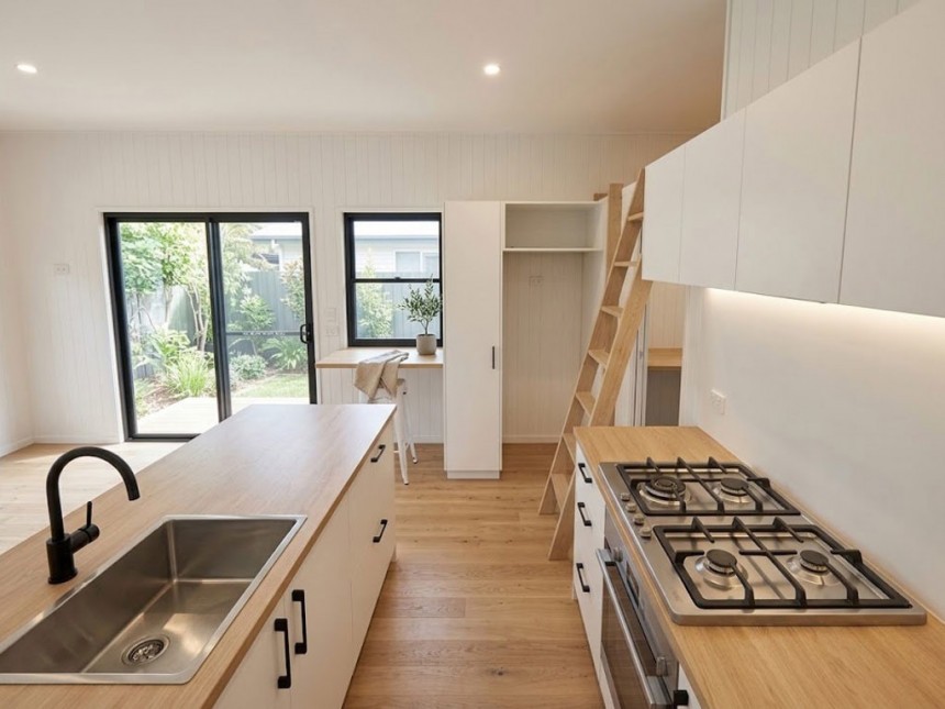 Coolum tiny house on wheels