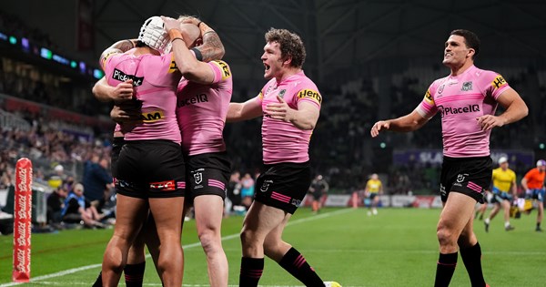 NRL 2026, Round 25, live blog, Storm, Panthers, match highlights, injuries, updates, coaches media conferences
