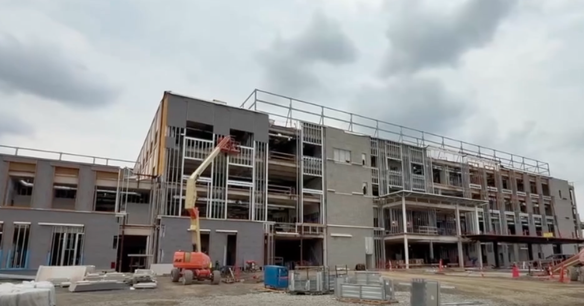 Michigan Medicine's new facility 60 percent complete, expected to open in 2027