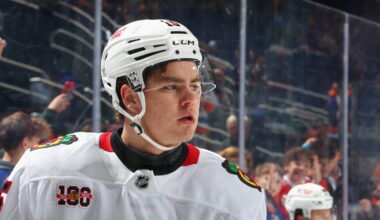 How Blackhawks rookie Anton Frondell is preparing to play center in the NHL