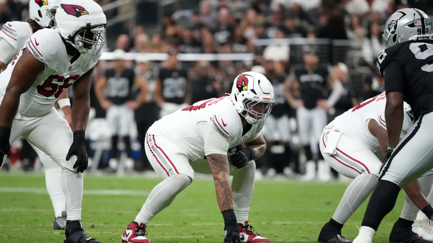 Cardinals place rookie OG Chase Bisontis on season-ending IR