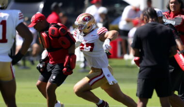 Kyle Shanahan says Nick Bosa is "making a lot of progress" in rehab