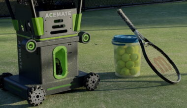 Acemate S10 robot coach improves tennis game