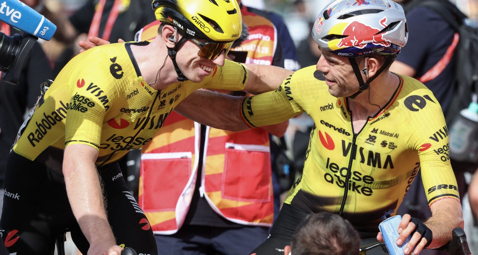 'I'm not like Pogačar' – Wout van Aert happy in support role at Vuelta a España but wants his sunglasses back