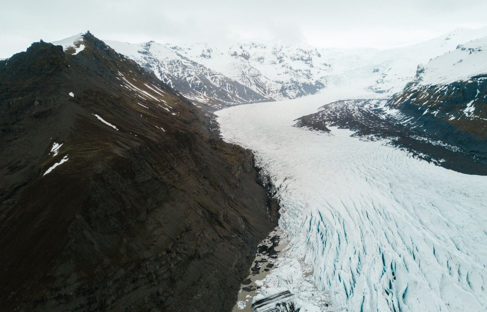 We tend to picture glaciers as slow rivers of frozen water, but the Byrd Glacier in Antarctica drains an area larger than California through a gap in the Transantarctic Mountains at up to 800 metres a year, dragging enough ice to raise global sea level measurably if it ever fully released